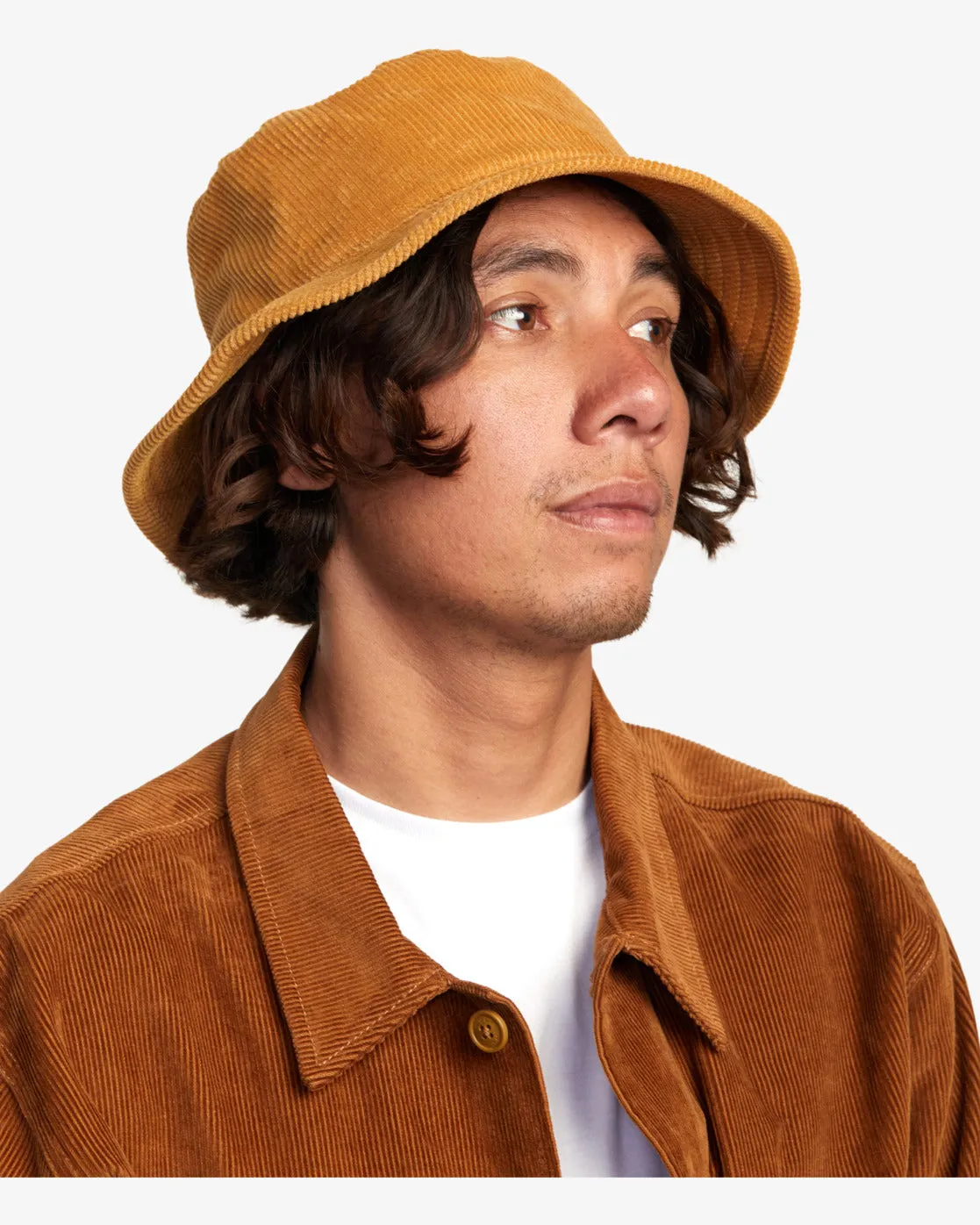 Chunky Cord Bucket Hat - Camel