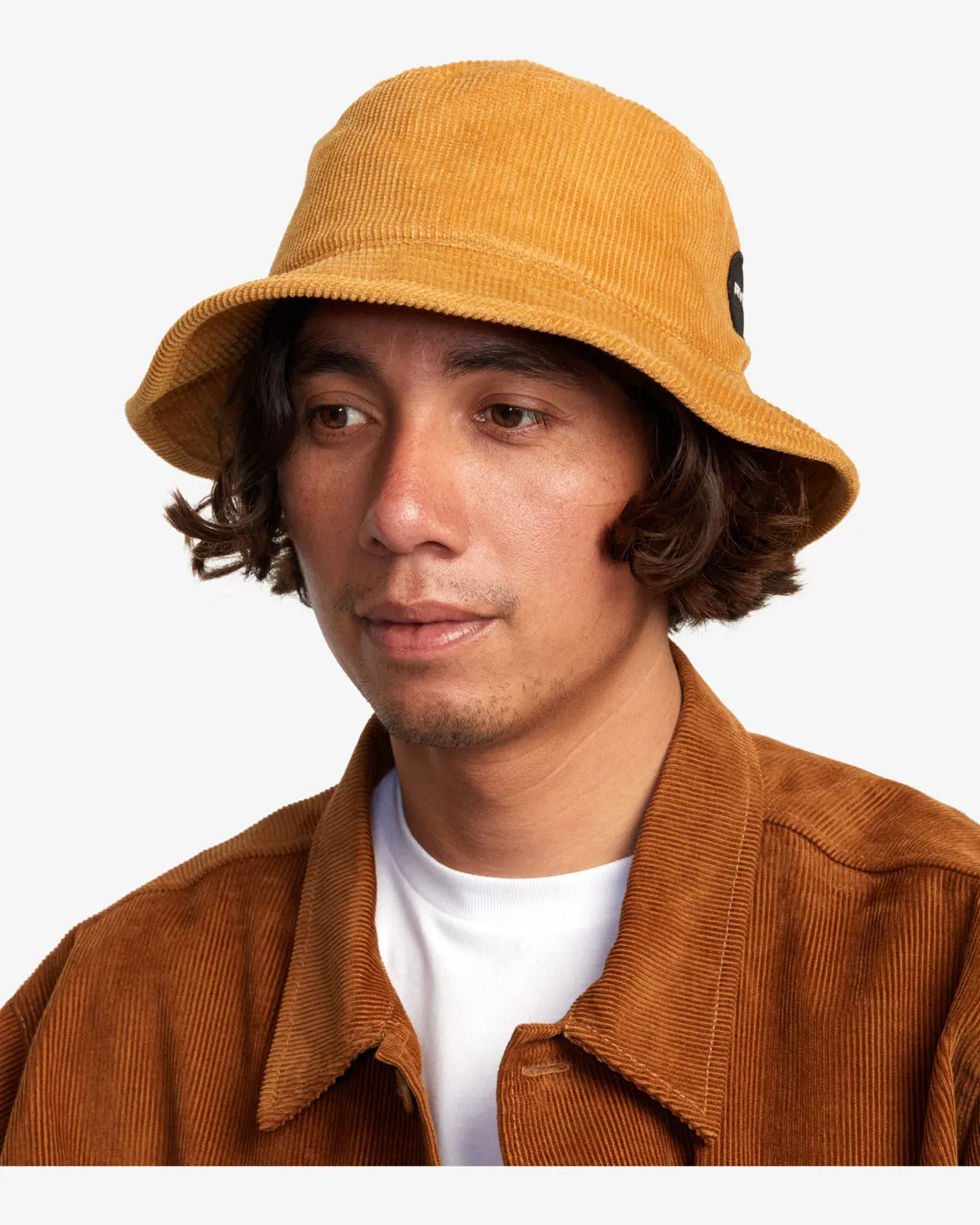 Chunky Cord Bucket Hat - Camel