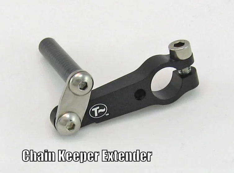 Clamp-On Single-Sided Chain Keeper