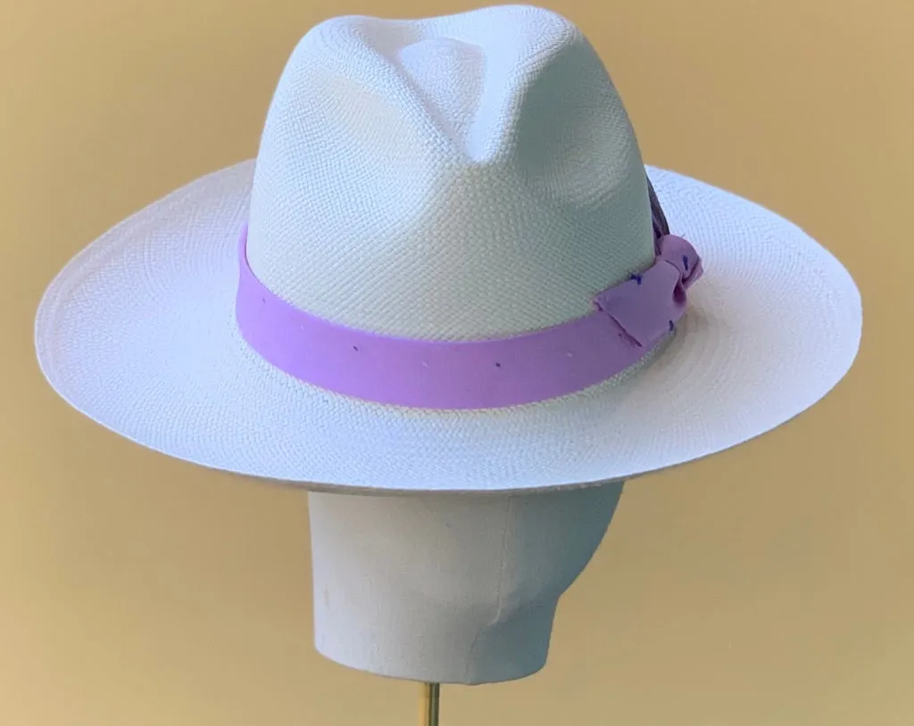 Classico Fedora with Pink Shirting Band