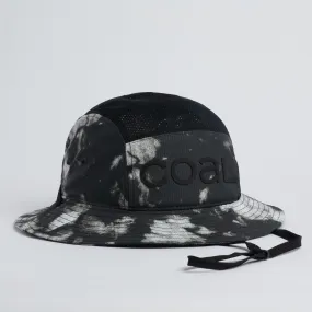 Coal The Jetty Lightweight Bucket Hat - Black Tie Dye