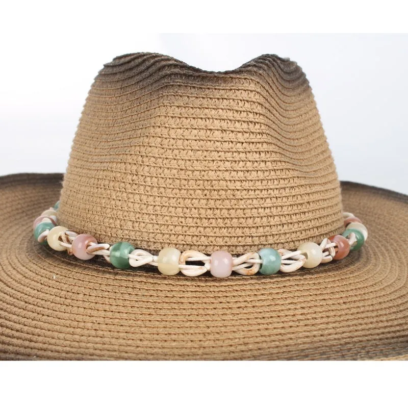 Colorful Beaded Hat Band