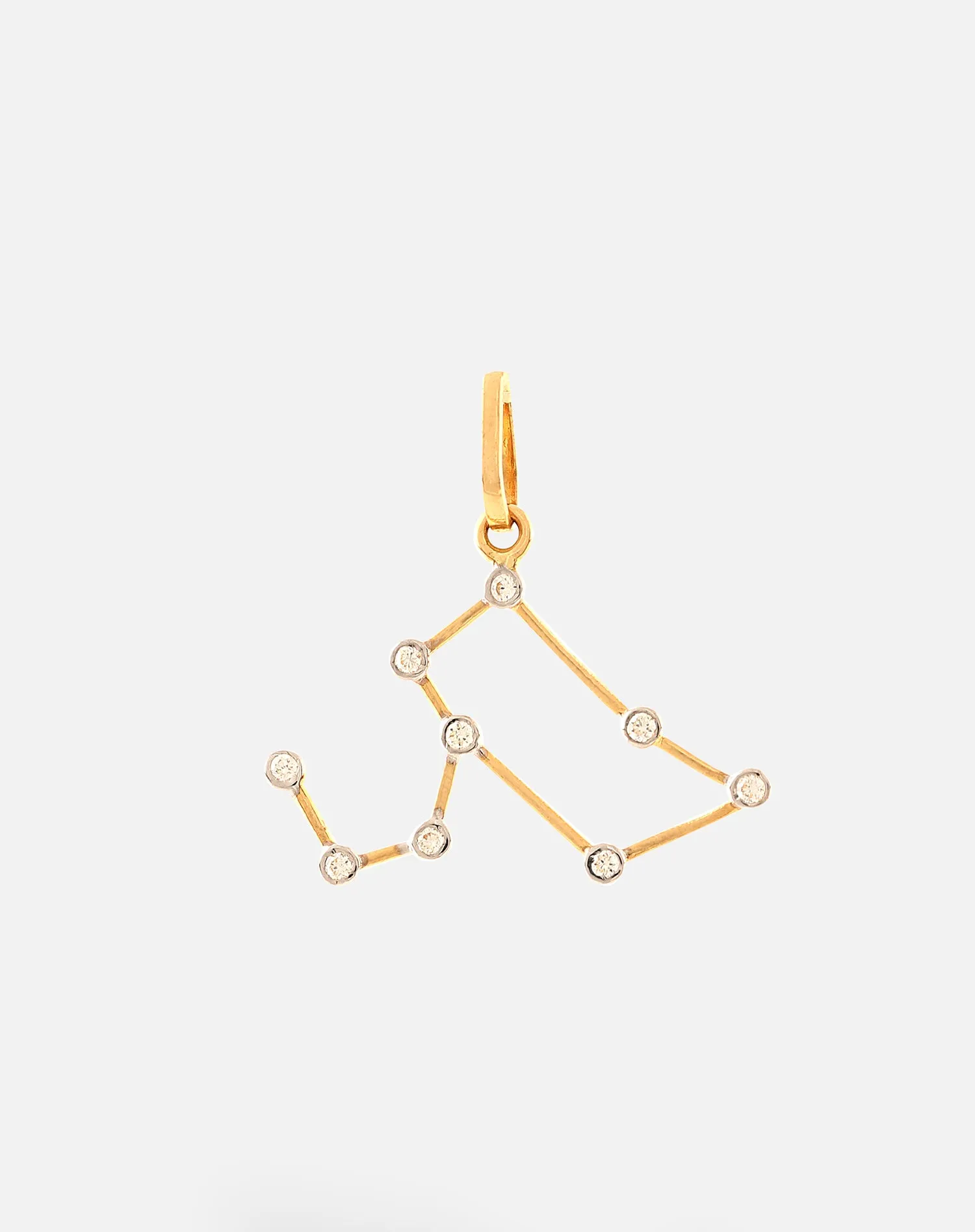 Constellation Charm Pendant - Leo