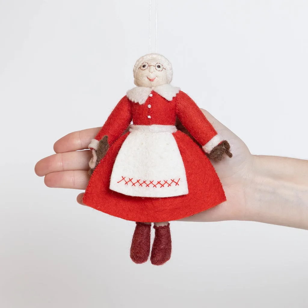 Cookie Baking Mrs. Claus Ornament