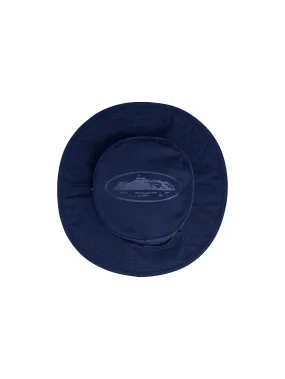 Corteiz Alcatraz Bucket Hat Navy