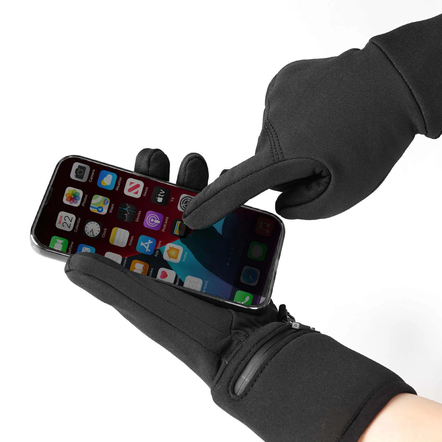 Day Wolf Top touch screen performance Slim Heated Liners Gloves