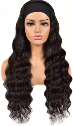 Deep Wave Headband Wig