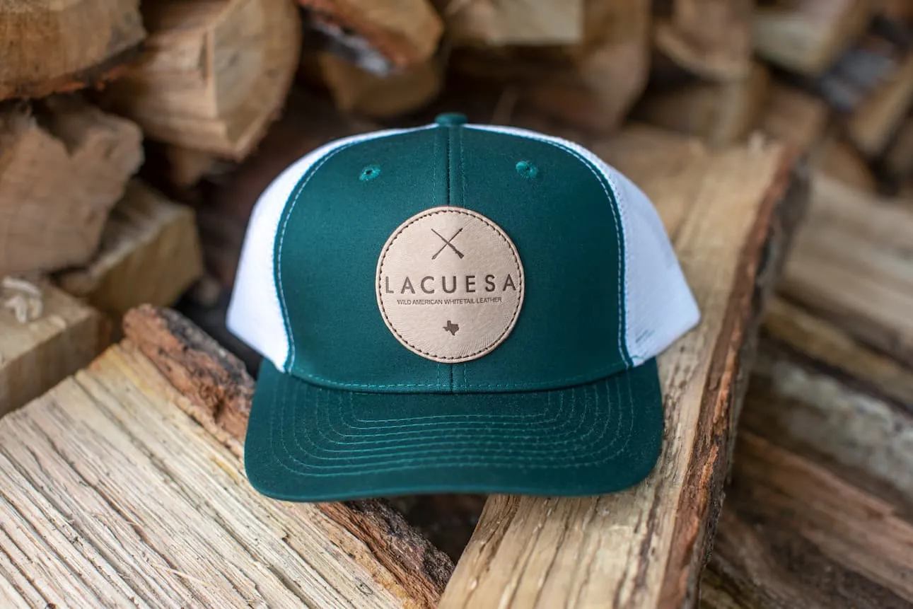 Deerskin Patch Green Trucker