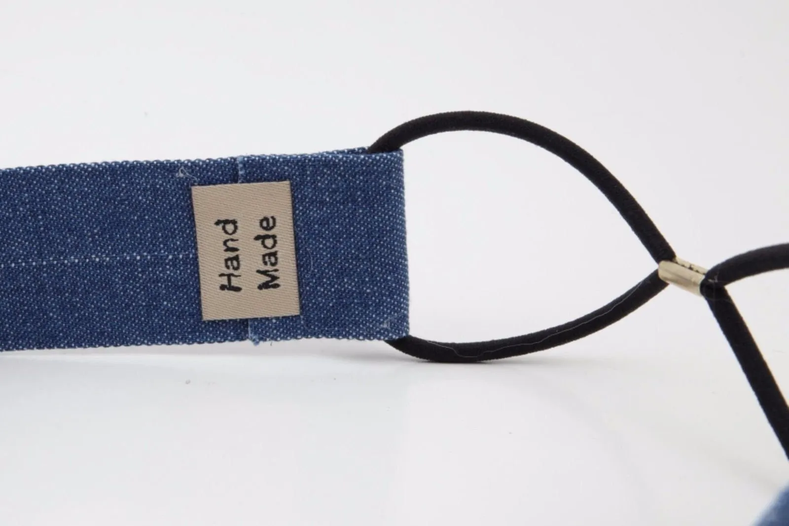 Denim Jean Simple Elastic Headband Women Adult Fashion Headband