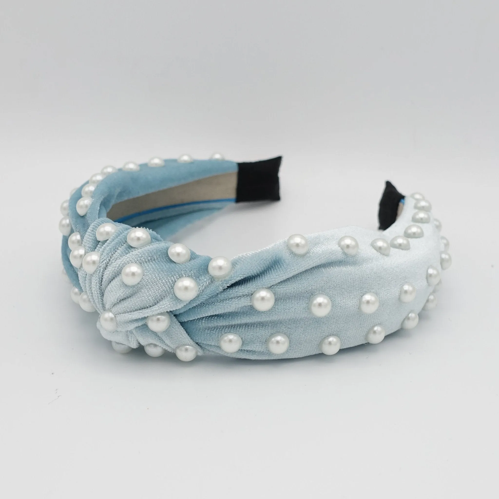 densely embellished pearl headband