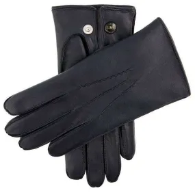 Dents Lumley Handsewn Gloves - Navy/Grey