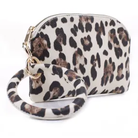 DJ91490 Animal Bangle Handle Pouch/Make up Bag