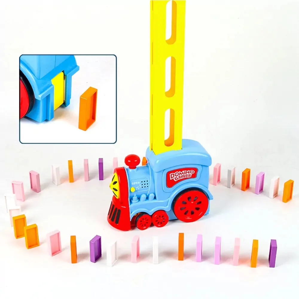 Domino Electric Train Game - 60 pieces