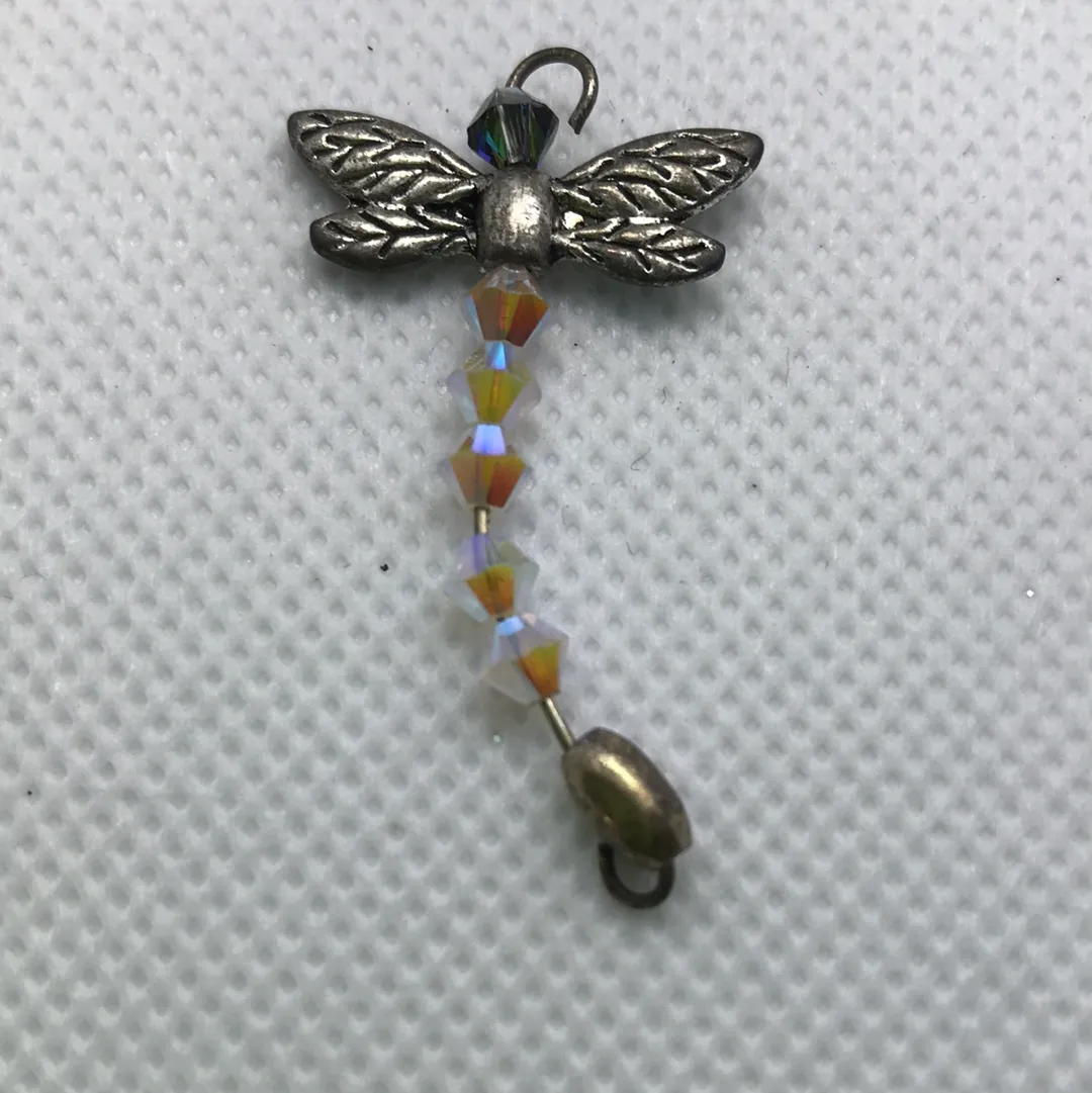 Dragonfly Pendant with Chain