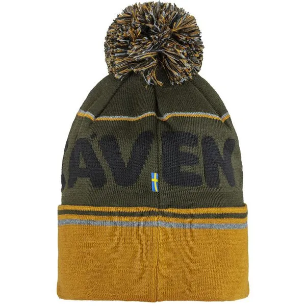 Fjallraven Pom Hat - Deep Forest / Acorn