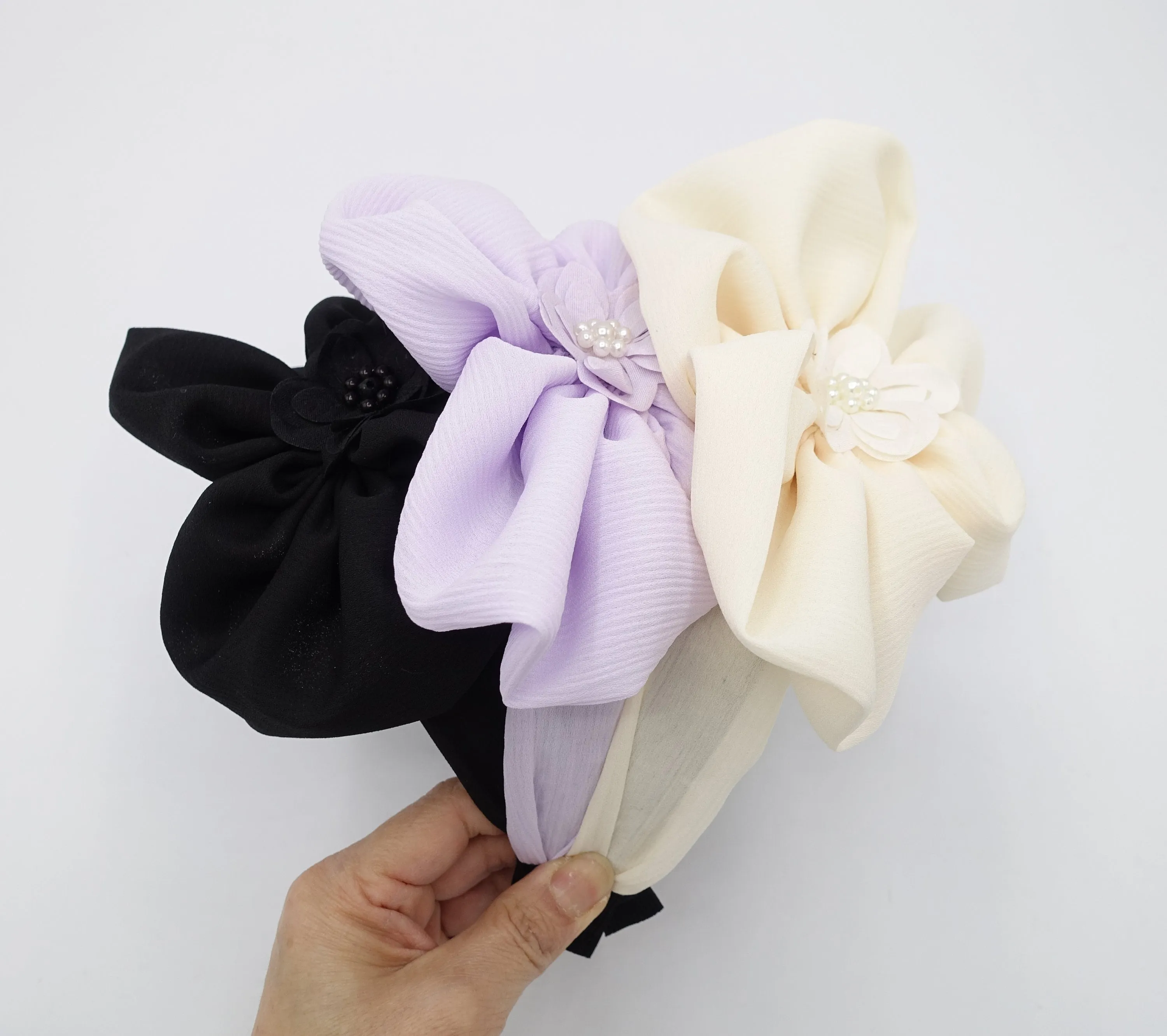 flower petal headband