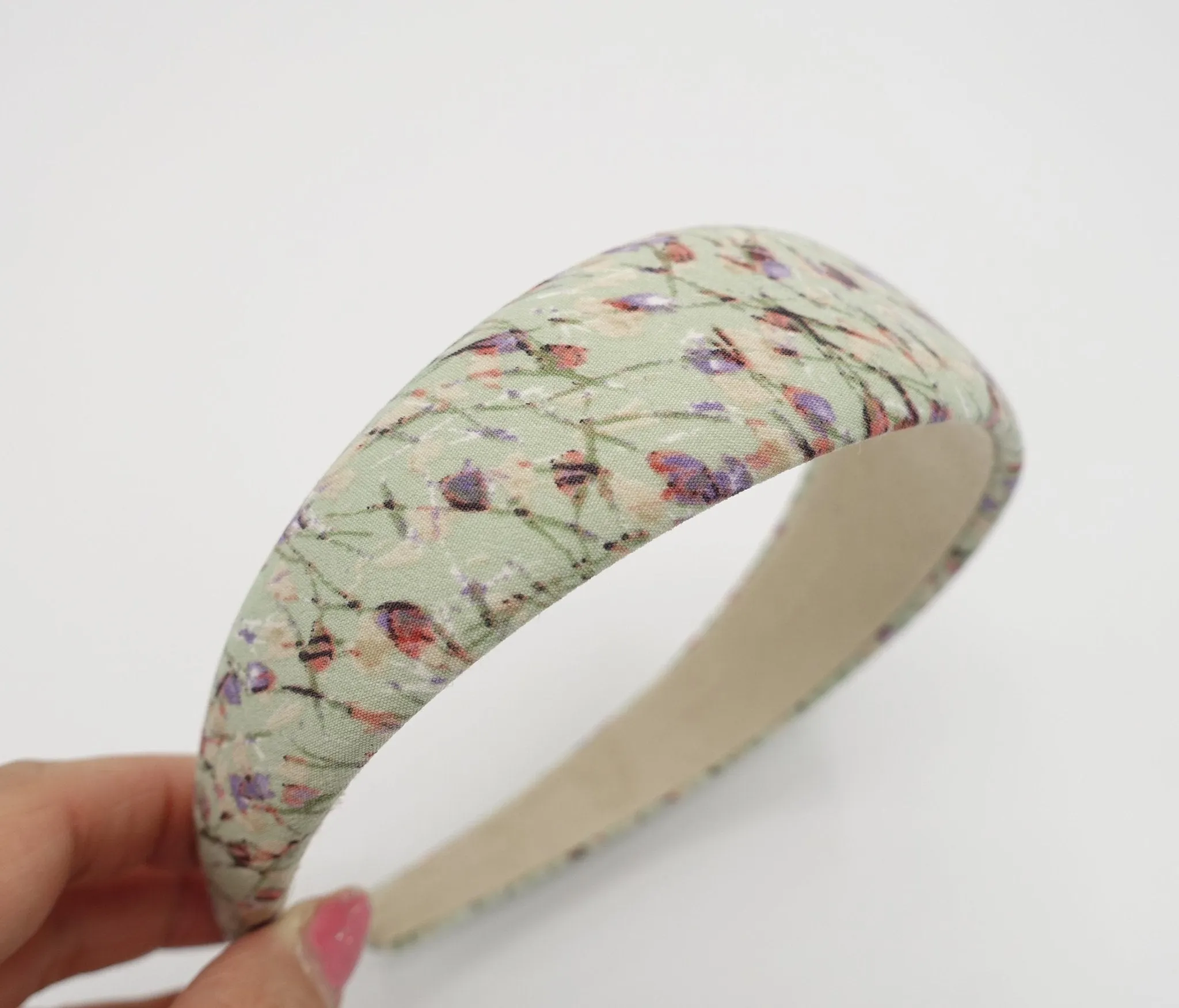 flower plant headband padded casual hairband