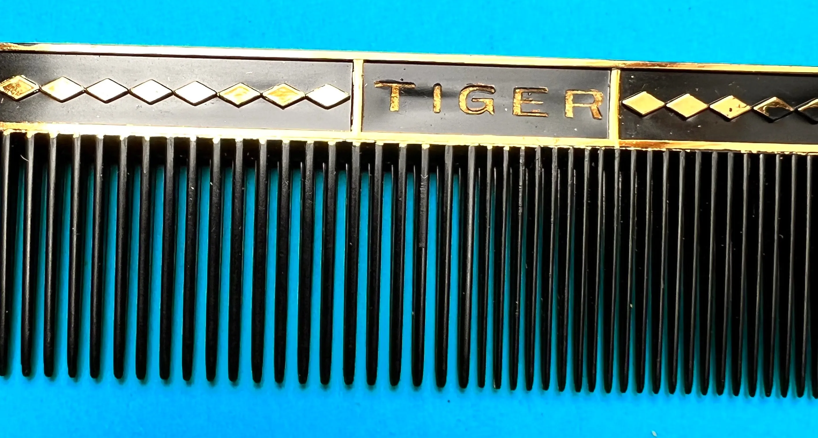 For the Beast in Your Life - A Vintage  TIGER Comb....