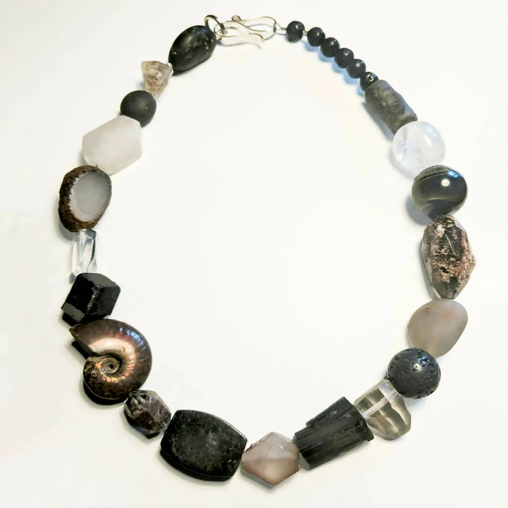 Fossil Gemstone Neckpiece