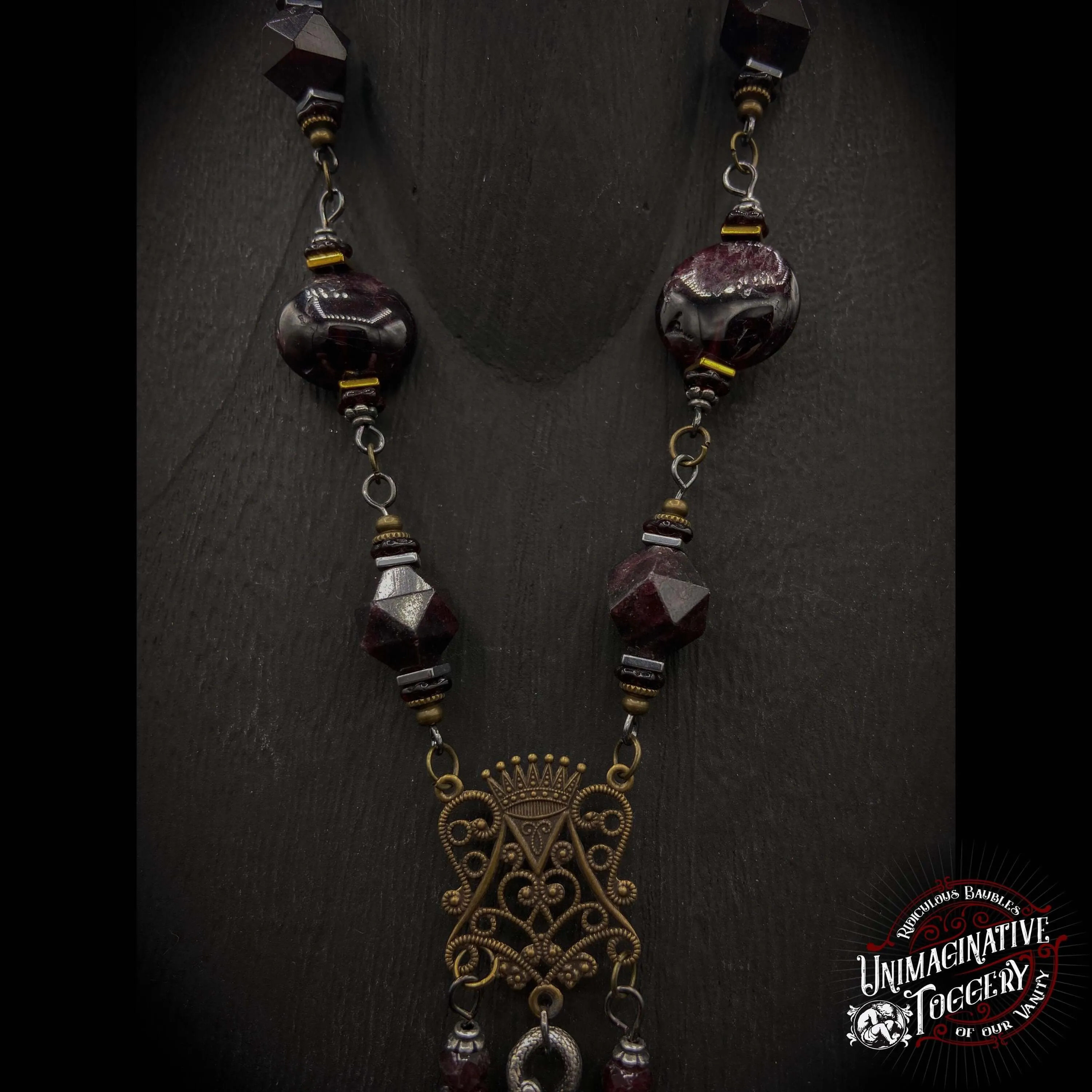 Garnet Venom necklace