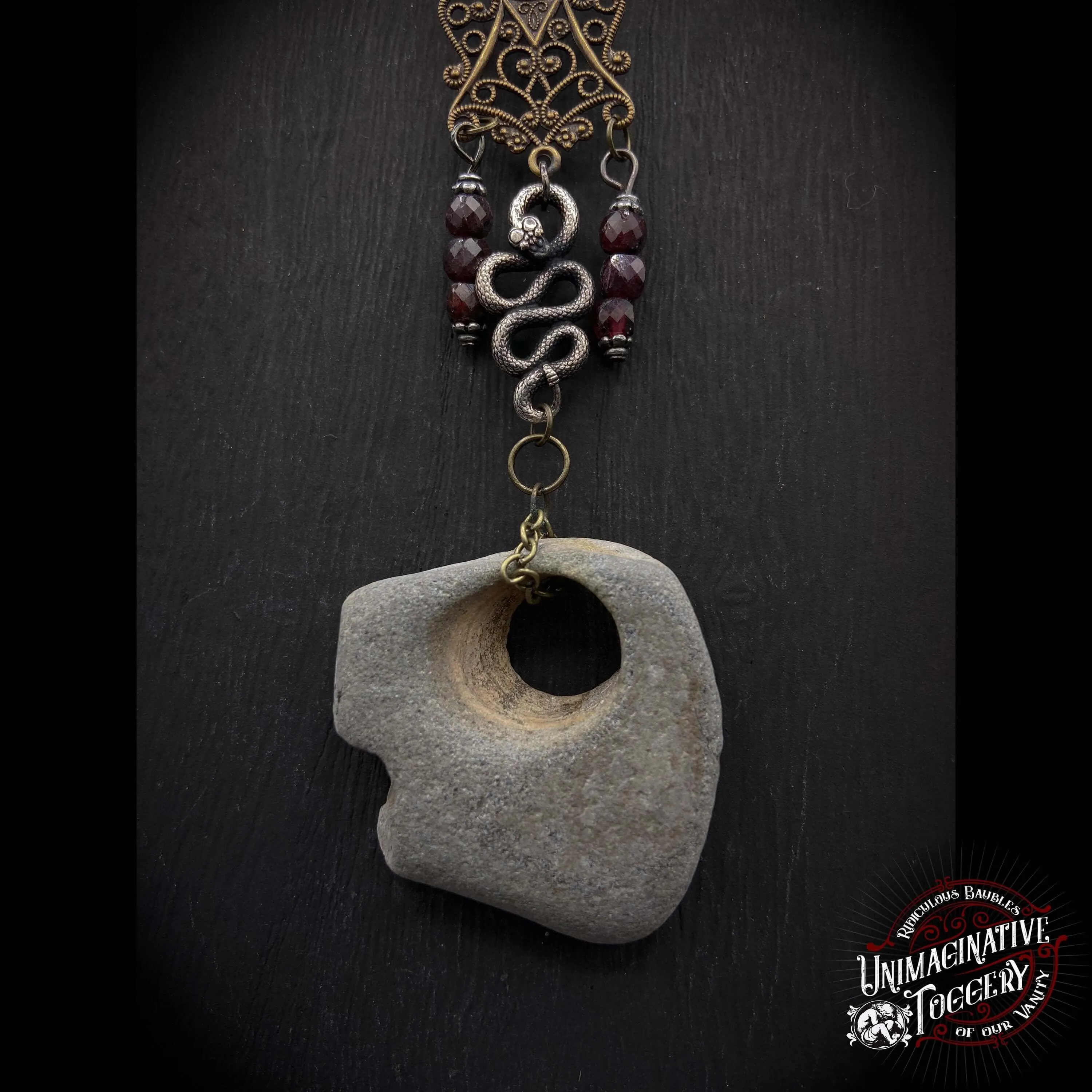 Garnet Venom necklace