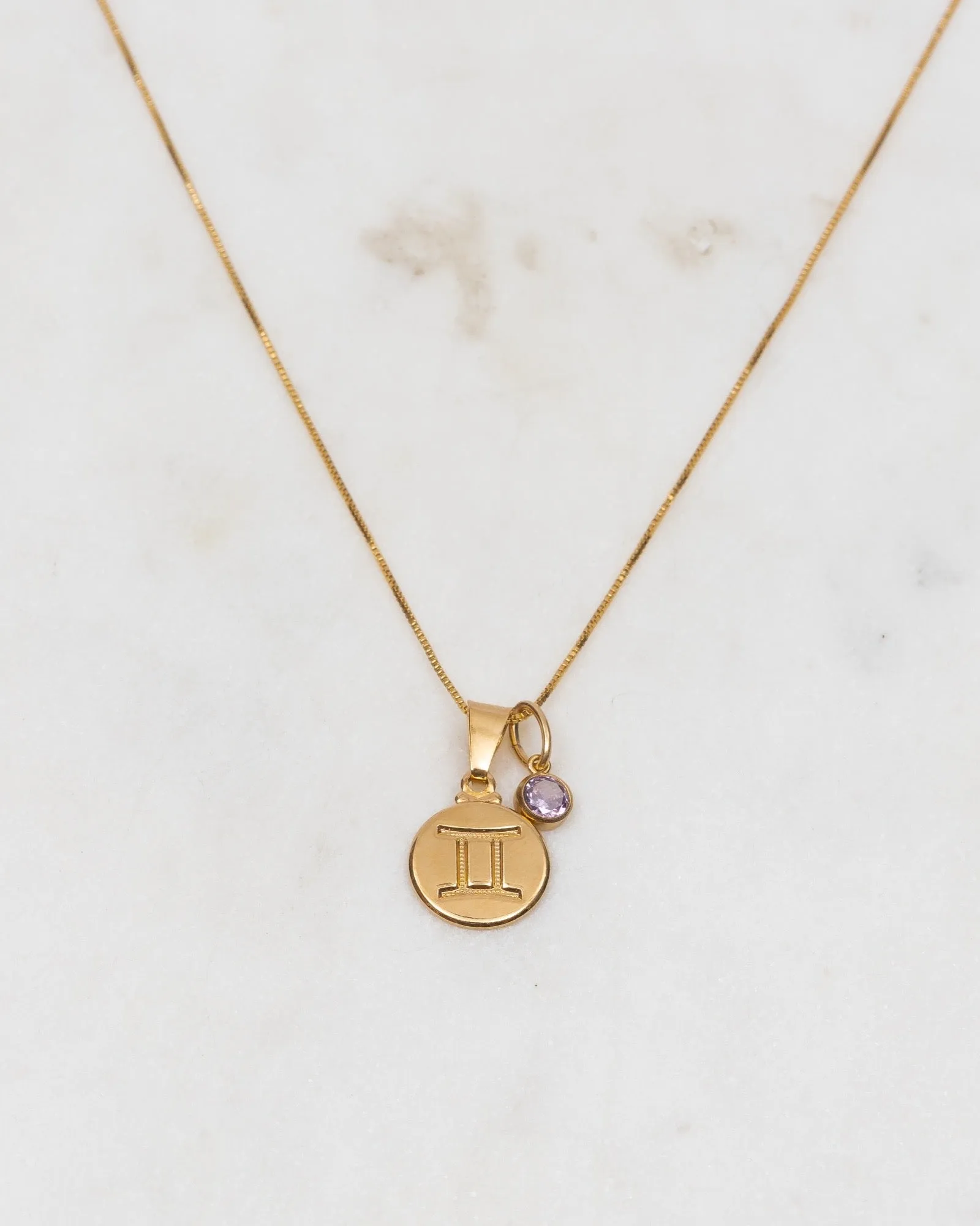 Gemini Zodiac Necklace