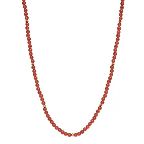 GERANIO RED ONYX NECKLACE