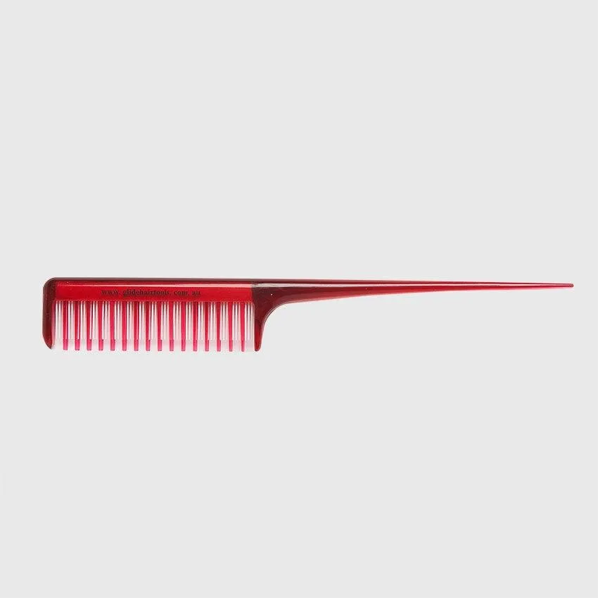 Glide Red Teasing Comb