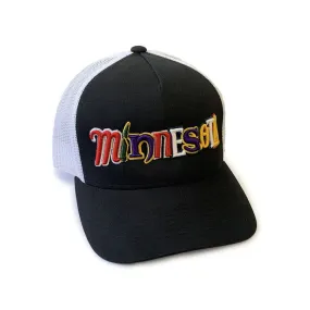 Go Team! Minnesota Hat - Black/White