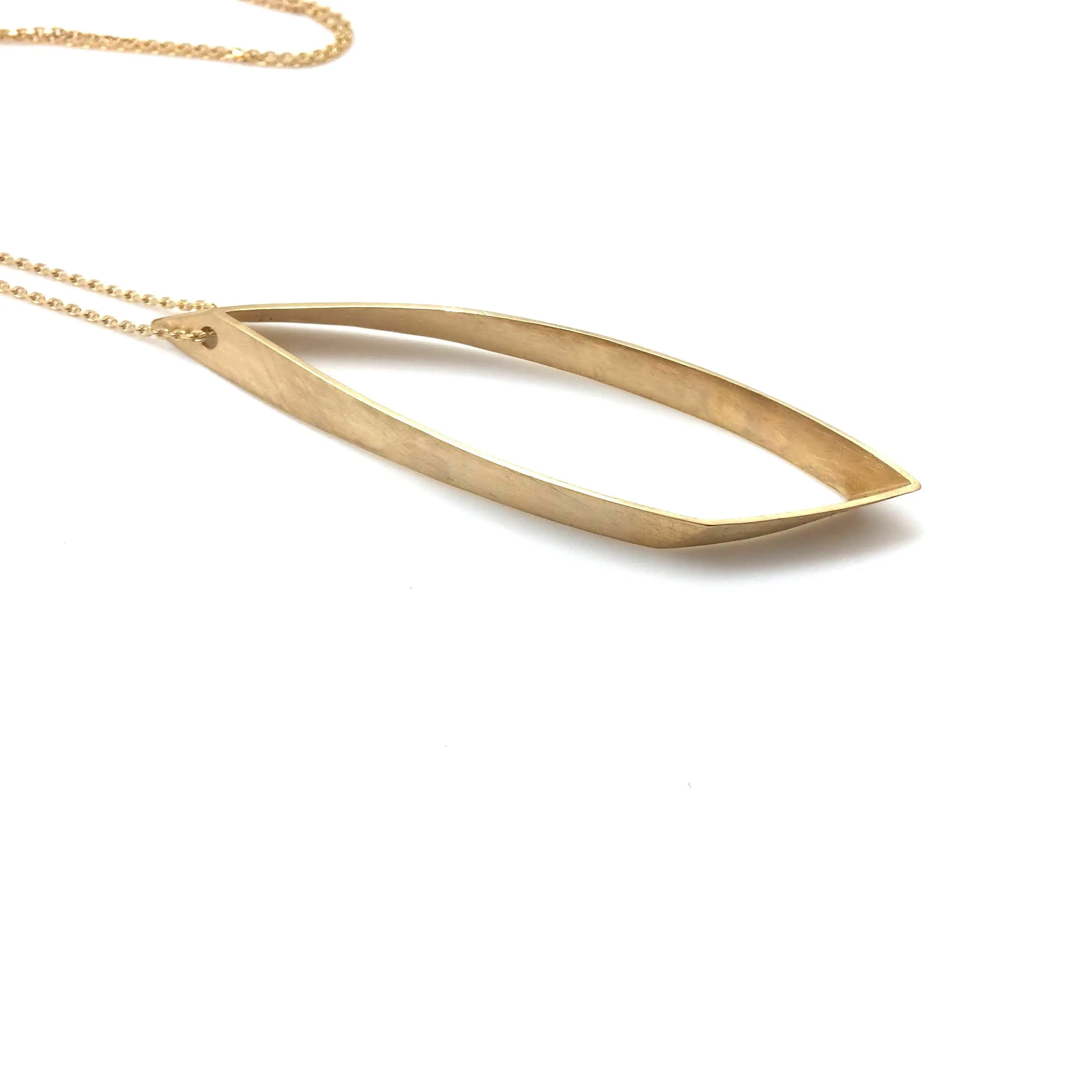 Gold Architectural Necklace