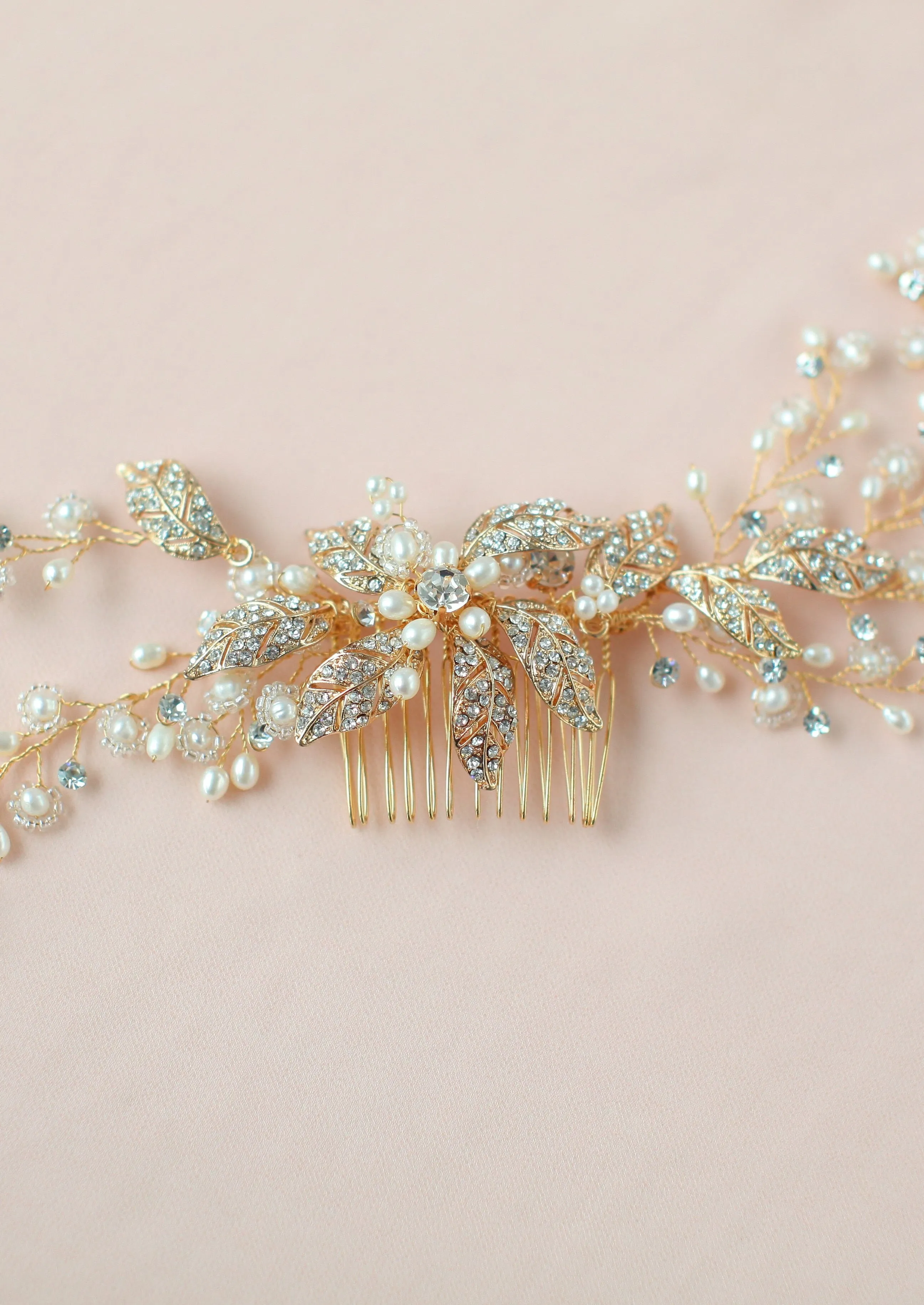 Gold / Silver Bridal Hair Comb