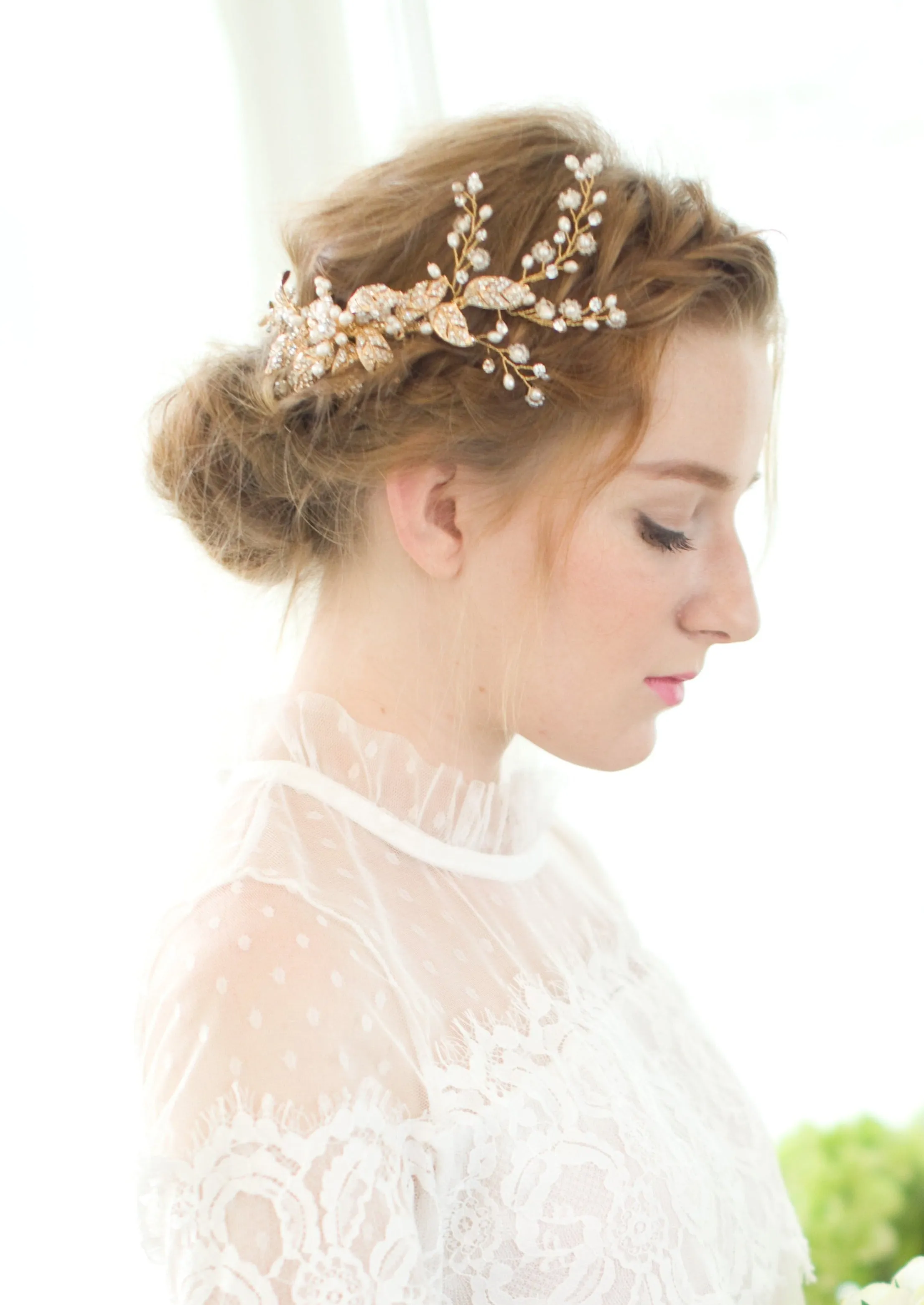 Gold / Silver Bridal Hair Comb