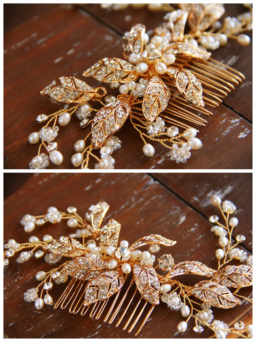 Gold / Silver Bridal Hair Comb