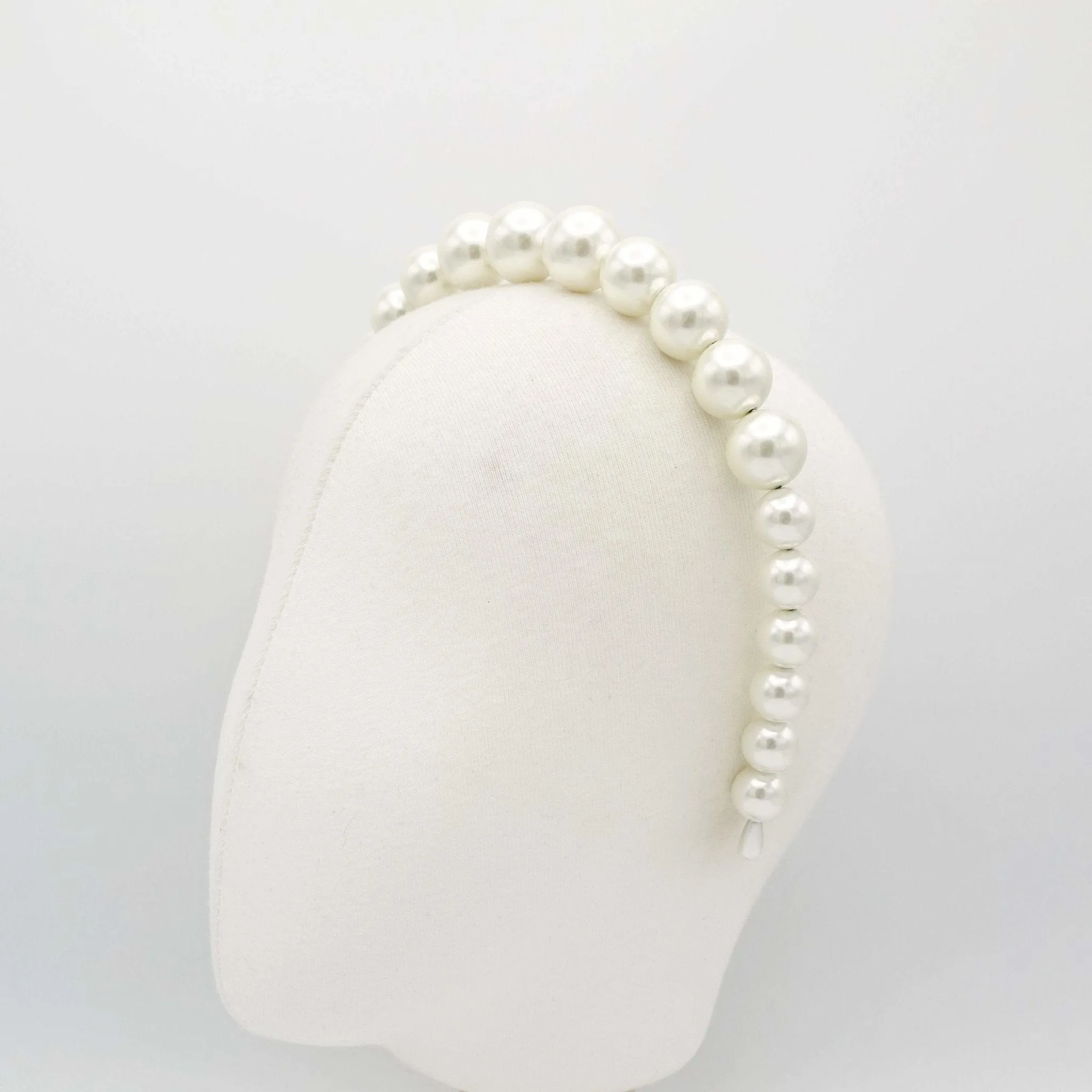 graduated pearl headband simple hairband elegant women hair accessory