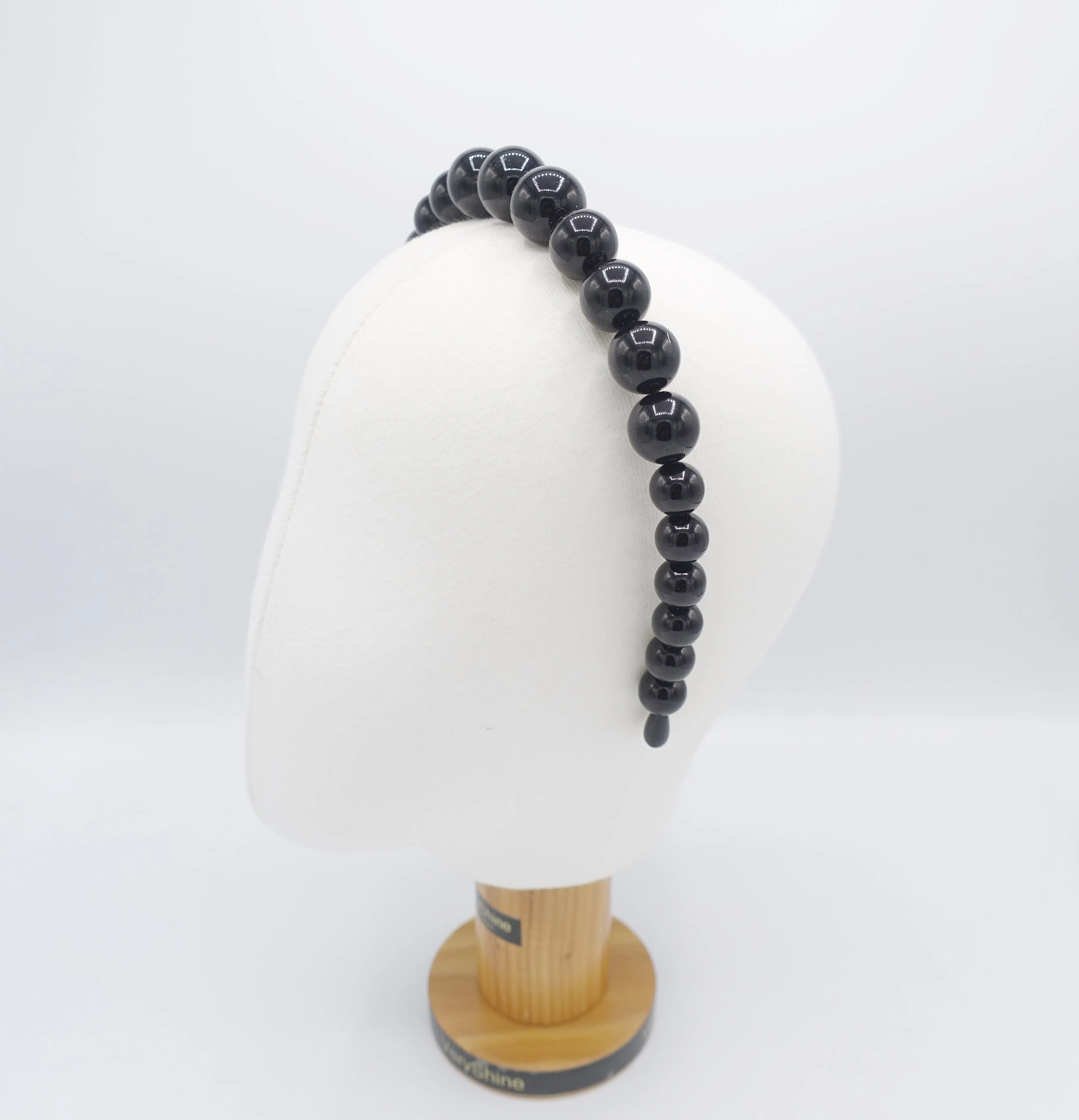 graduated pearl headband simple hairband elegant women hair accessory