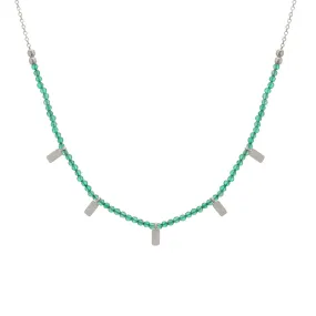 GREEN ONYX CHOKER