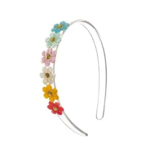 Headband - Centipede Daisies (Pastel)