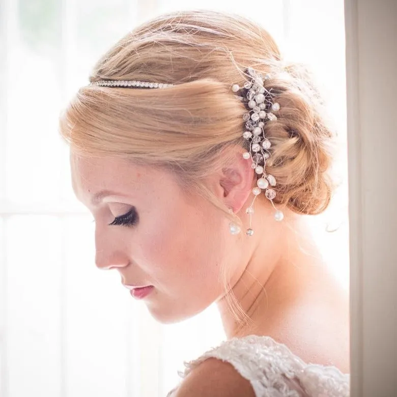 Hepburn I Vintage Wedding Headband