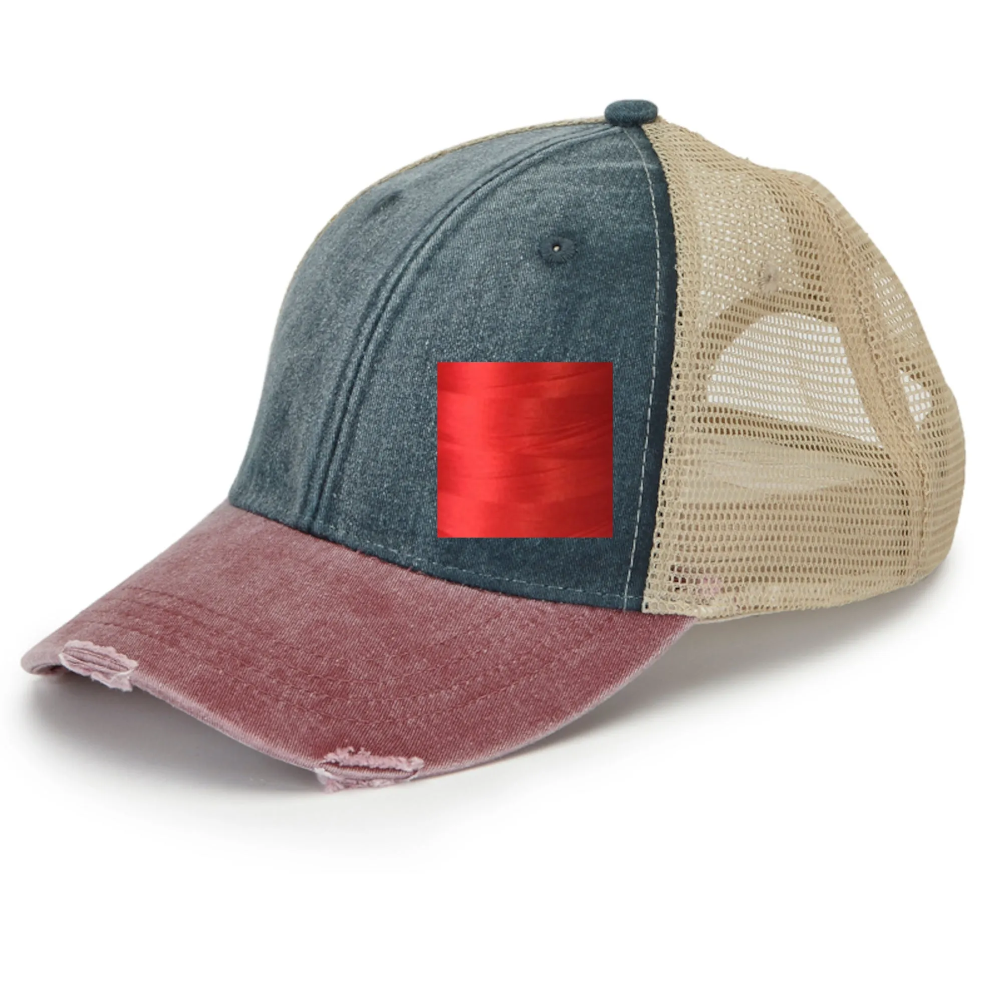 Illinois  Hat | Distressed Snapback Trucker | state cap | many color choices