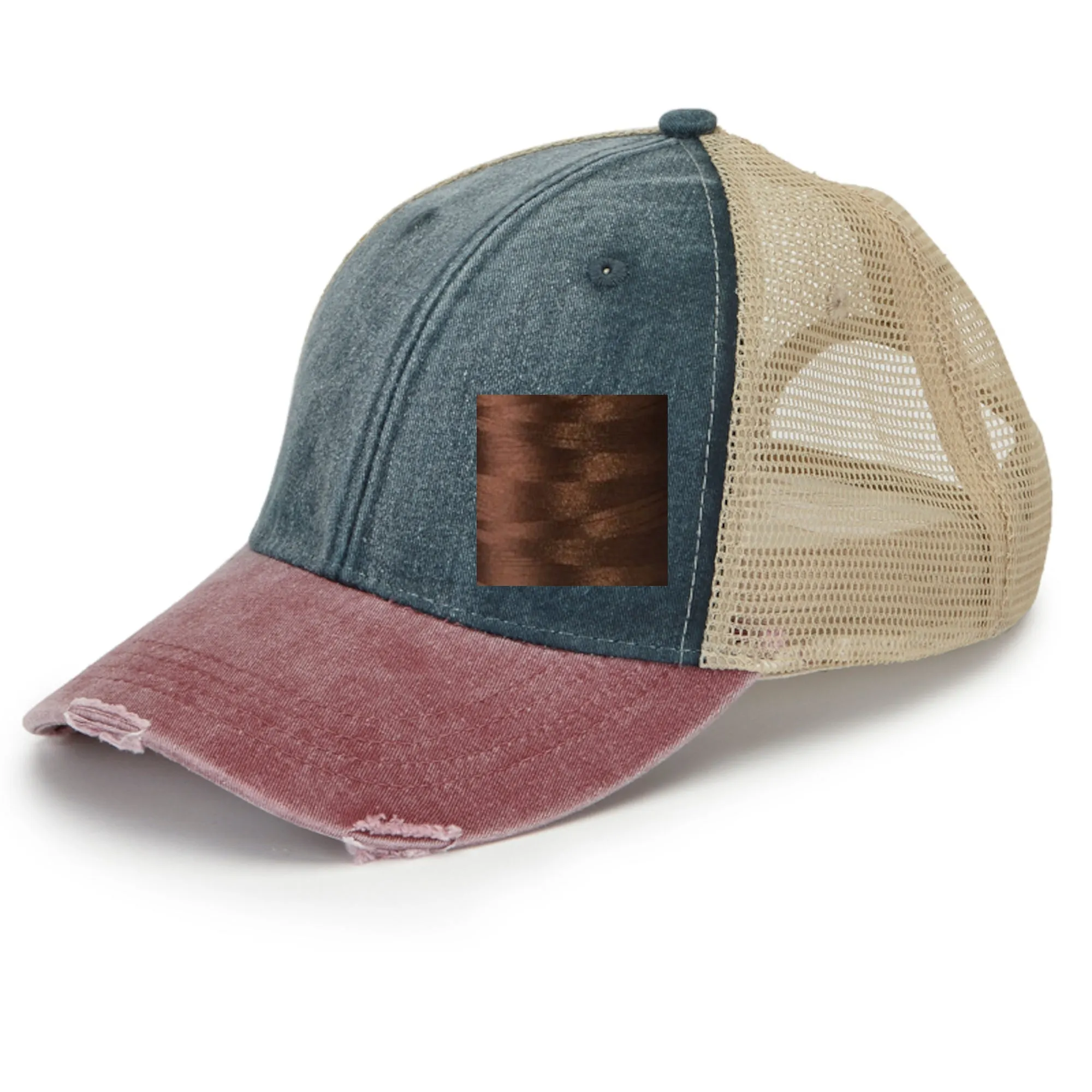 Illinois  Hat | Distressed Snapback Trucker | state cap | many color choices