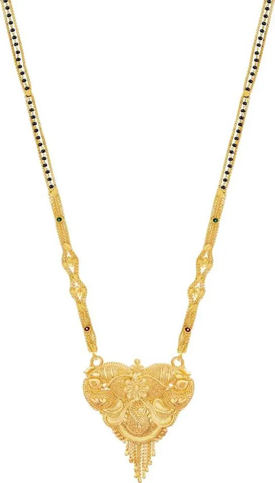 JDX Gold Plated Traditional and fancy Stylish Mangalsutra for Women