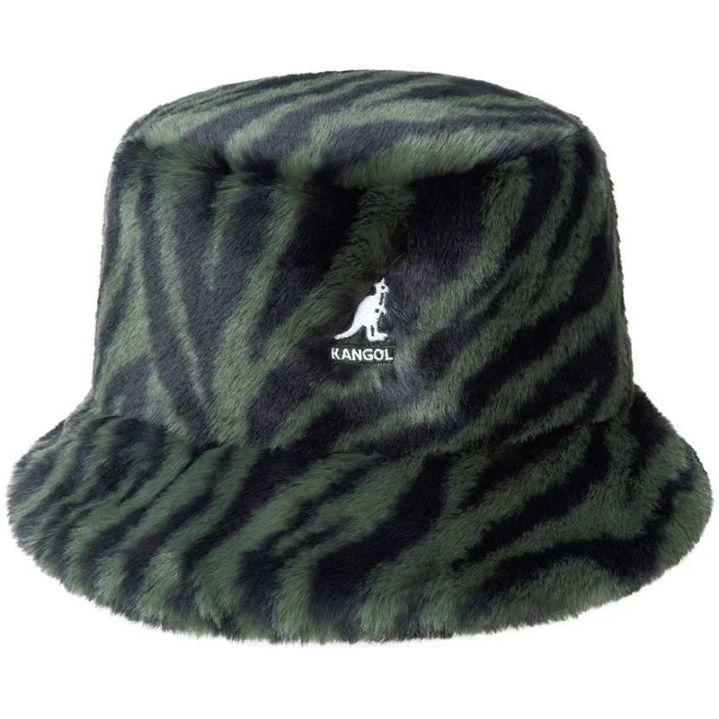 Kangol Faux Fur Bucket Hat