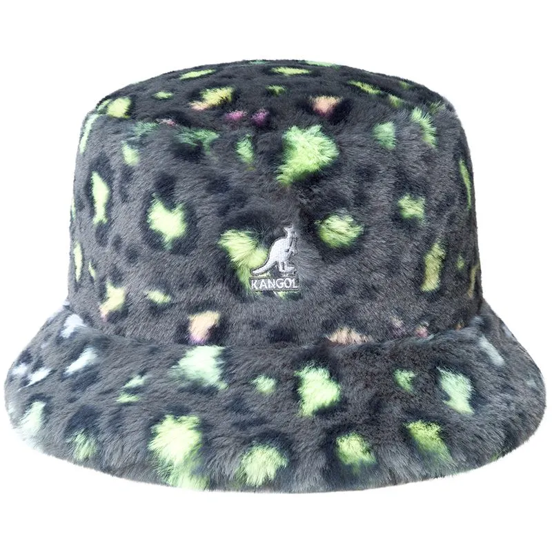 Kangol Faux Fur Bucket Hat