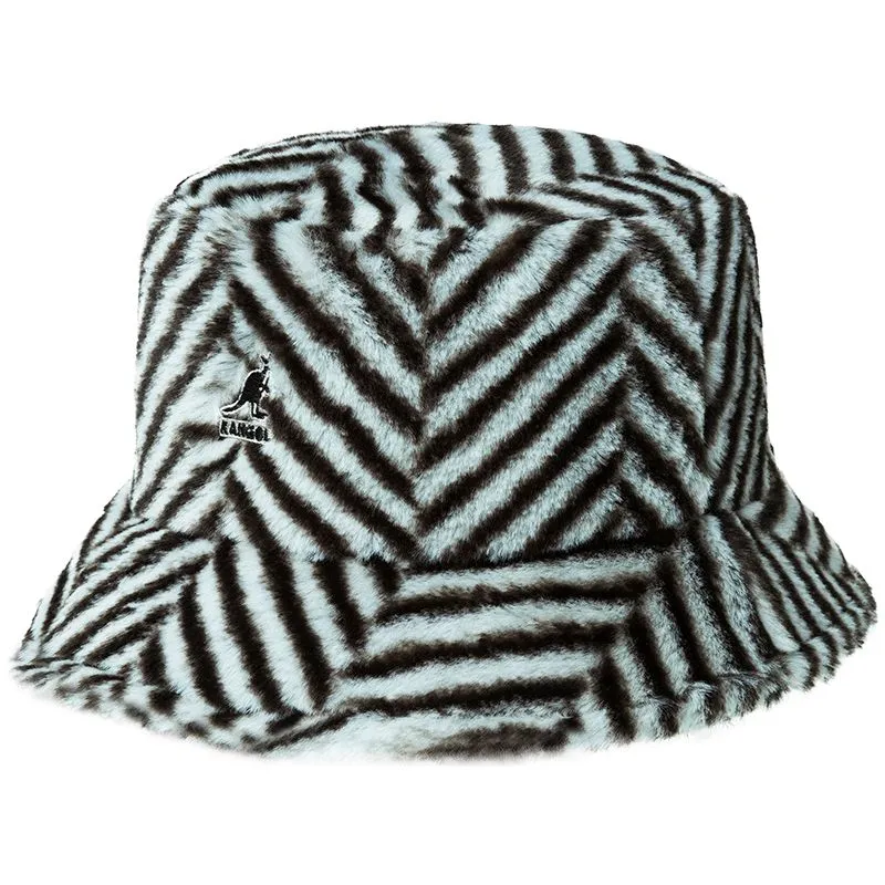 Kangol Faux Fur Bucket Hat