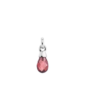 Kirstin Ash Garnet Gemstone Charm w/ Sterling Silver