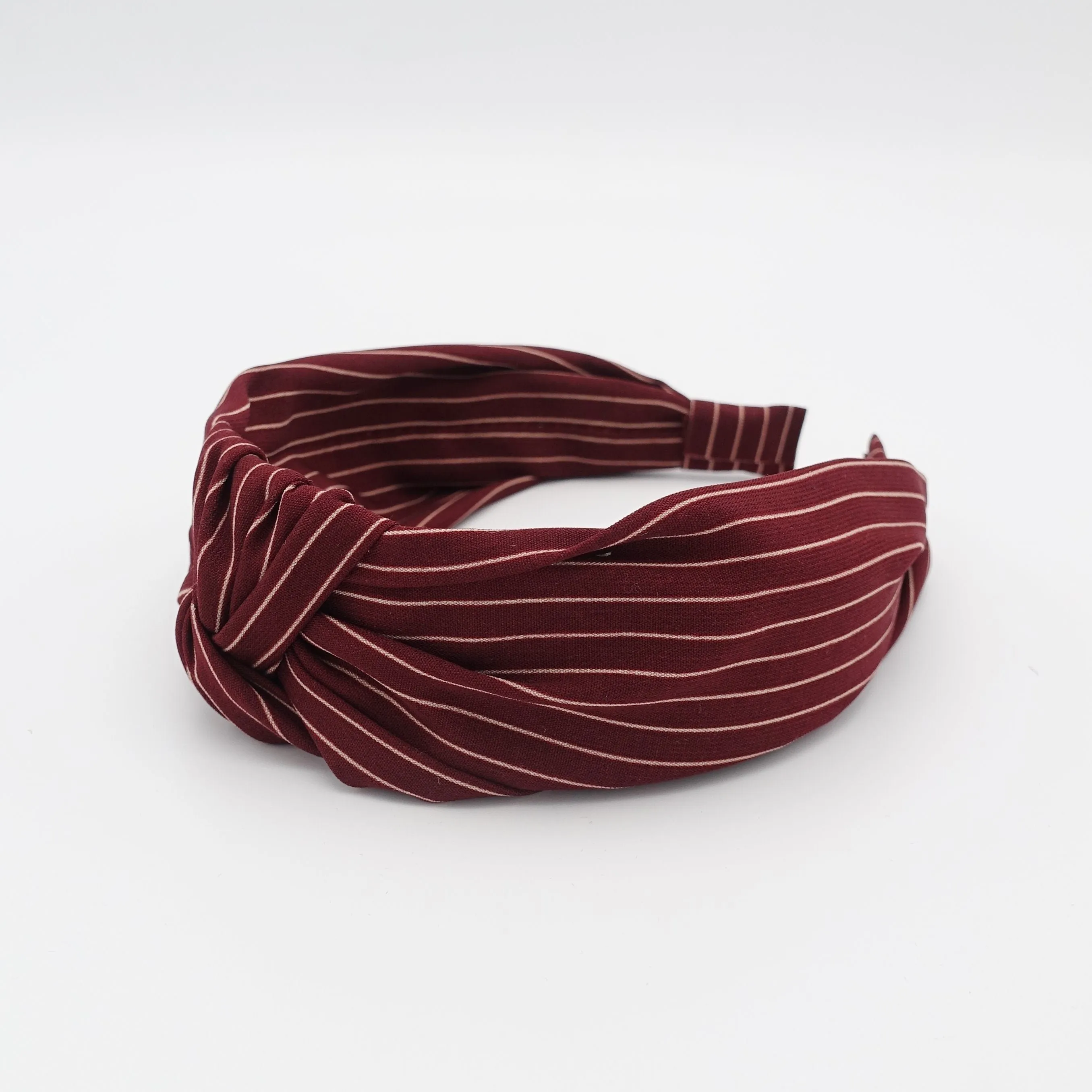 knotted stripe pattern headband women hairband