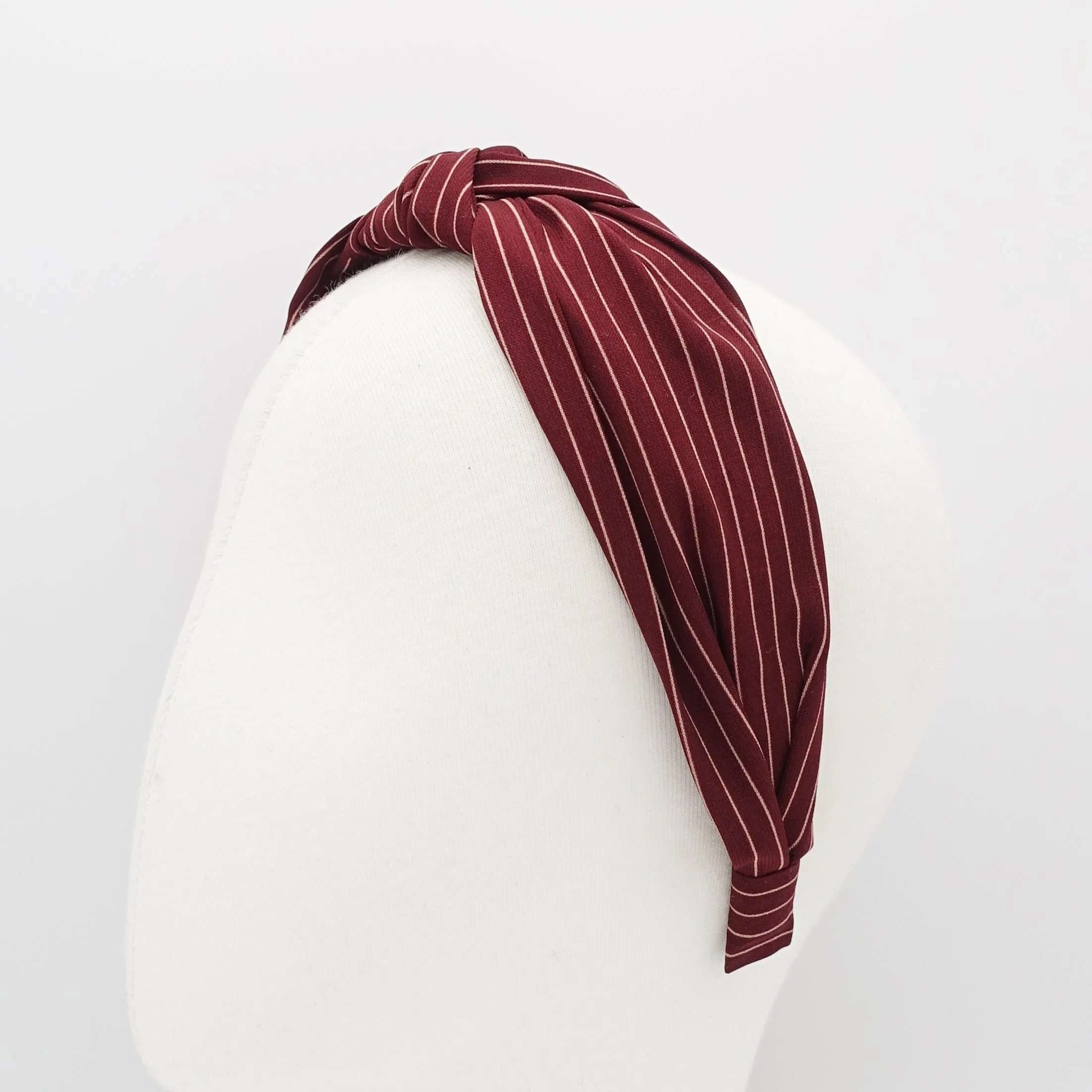 knotted stripe pattern headband women hairband