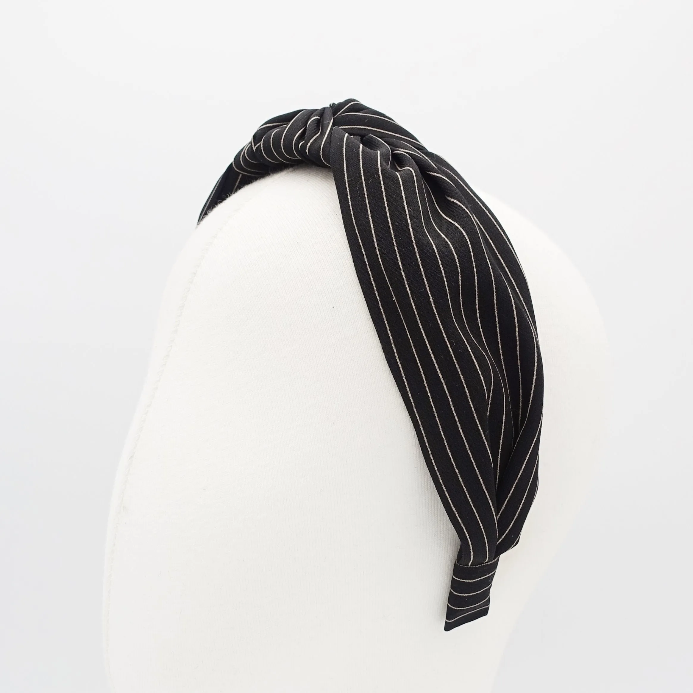 knotted stripe pattern headband women hairband