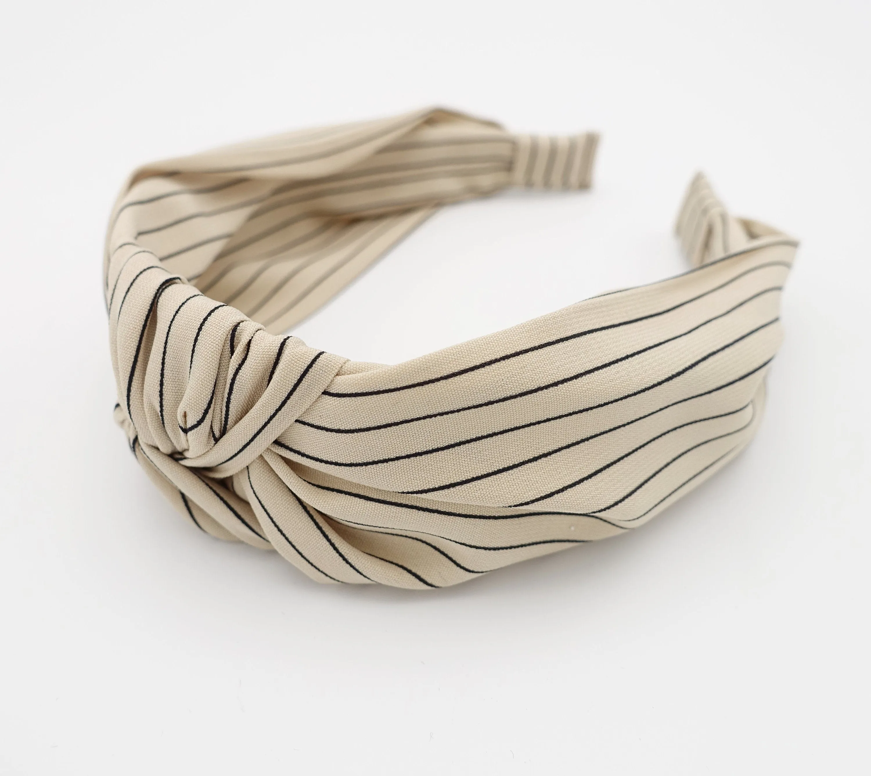 knotted stripe pattern headband women hairband