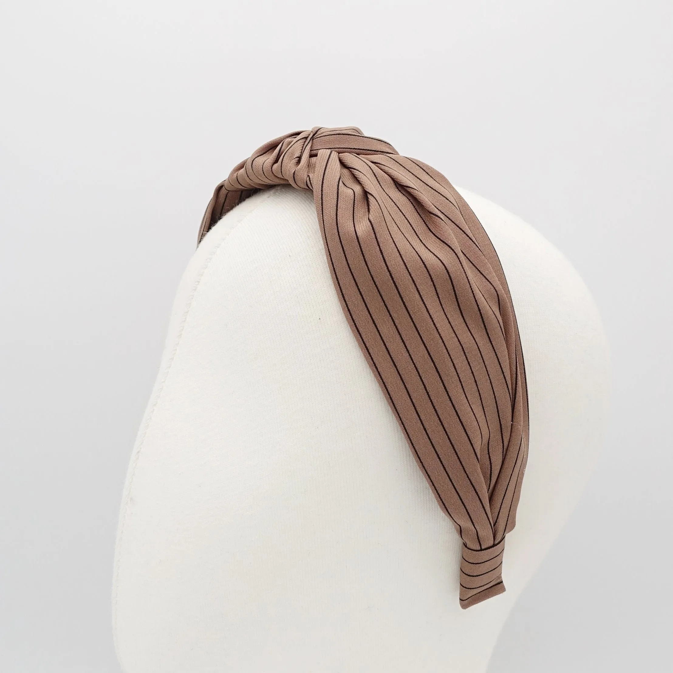 knotted stripe pattern headband women hairband